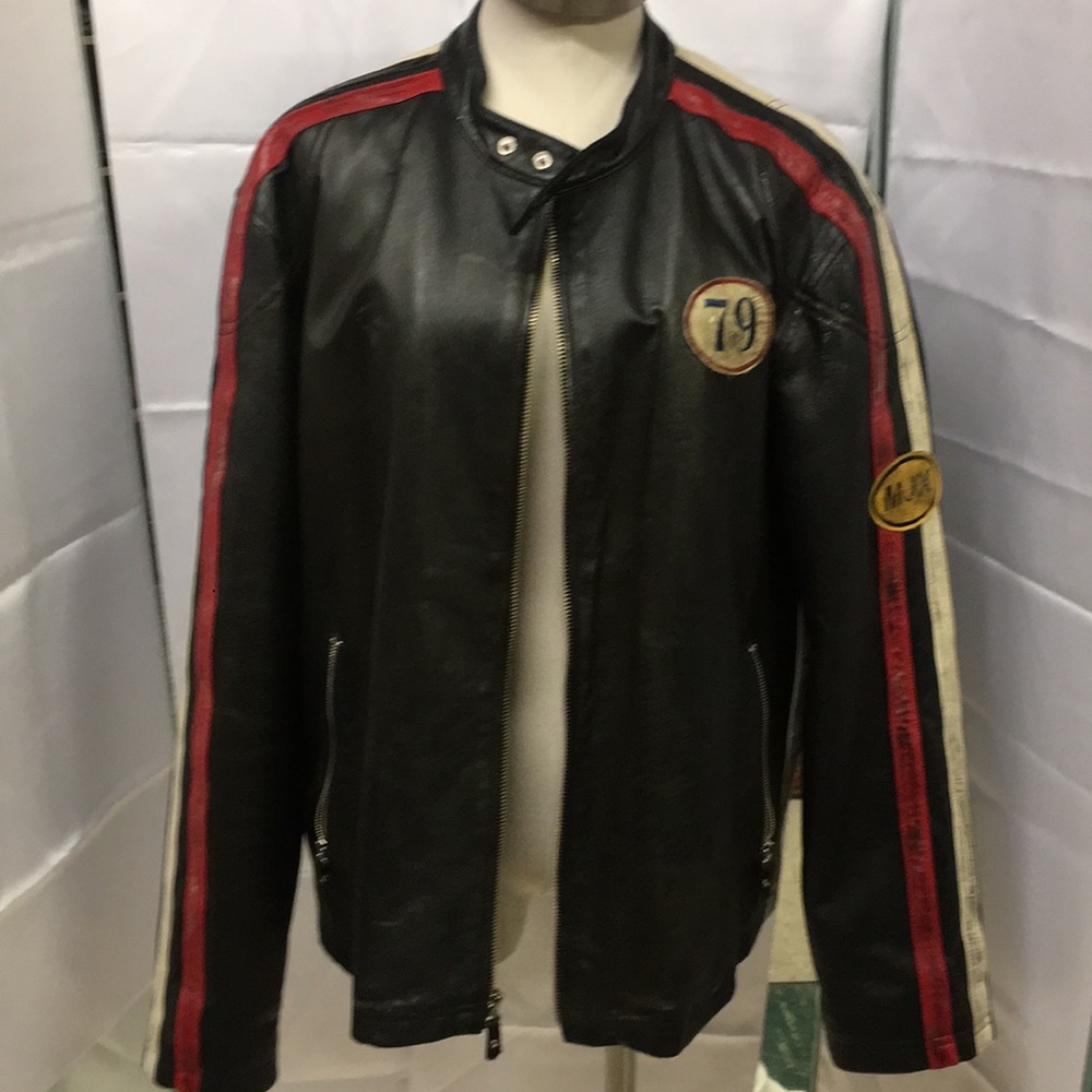 Vi rage leather jacket men’s